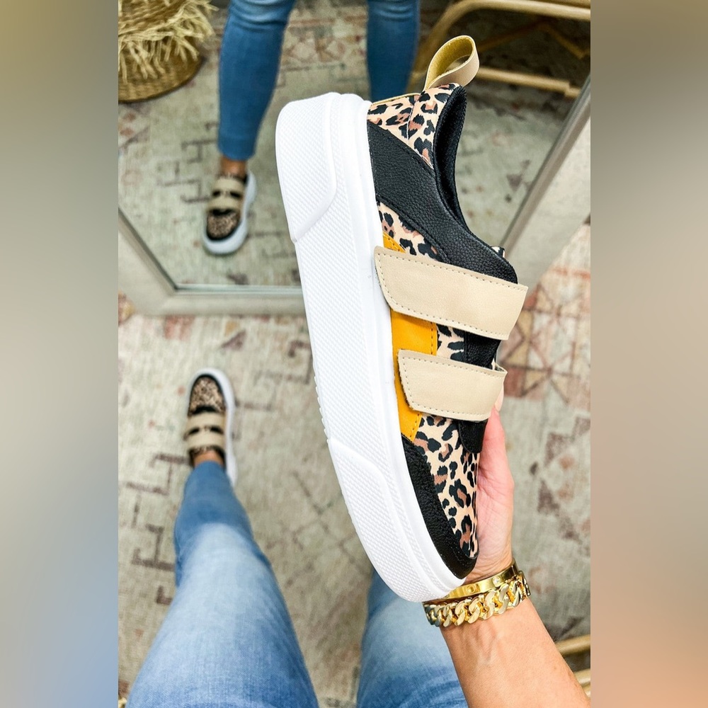 Leopard sneakers